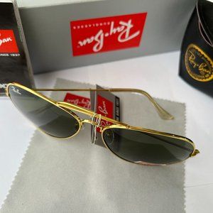 N18 Ray-Ban RB3026 AVIATOR Collection Green Sunglasses 62mm